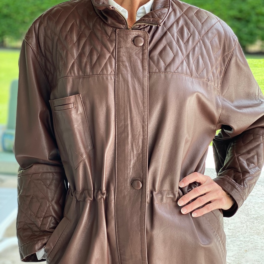Vintage Italian Leather Jacket